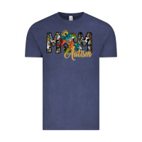 Vintage Denim mom autism Vintage Tee - SublimationCraftShop