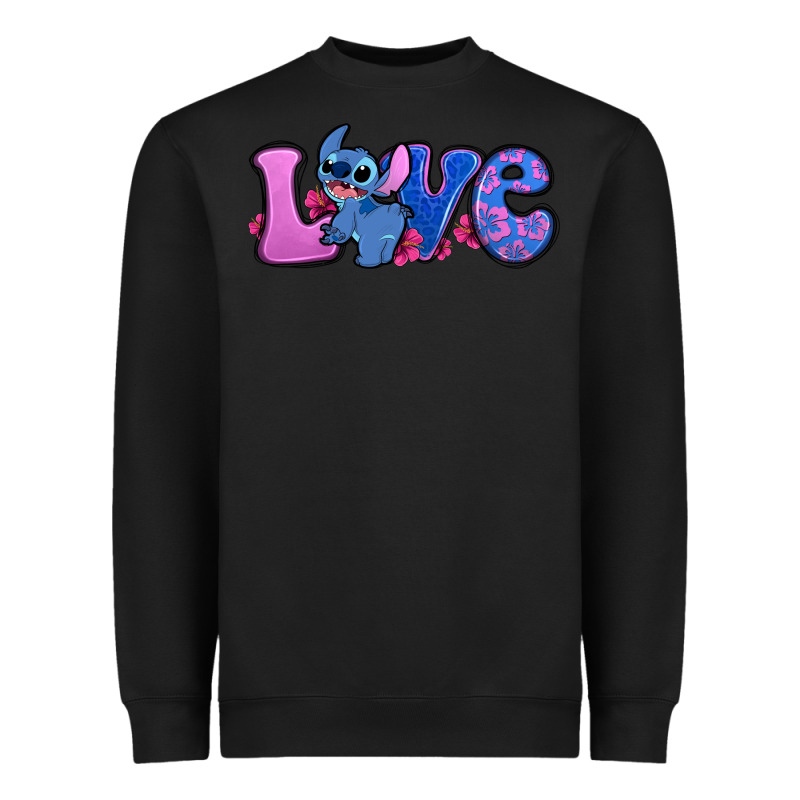 Love Stitch Heavyweight Sweatshirt by Zillion Design Studio | Teevron