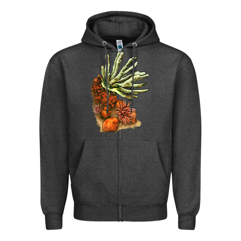 Coral Reef Zipper Hoodie by LillyAllenDesigns | Teevron