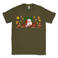 Army Green Christmas feeling jolly santa Classic Tee - Artiststas