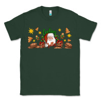 Sports Green Christmas feeling jolly santa Classic Tee - Artiststas
