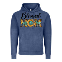 Vintage Denim blessed mom Vintage Hoodie - RanaPortraitStore