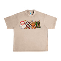 French Oak coffee cup santa cassette cookie Urban Heavy Tee - FaDigitalArtStudio