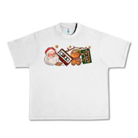 Coffee Cup Santa Cassette Cookie Urban Heavy Tee | Teevron