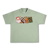Oil Green coffee cup santa cassette cookie Urban Heavy Tee - FaDigitalArtStudio