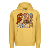 100 Days Wiser Premium Hoodie | Teevron
