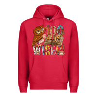 Cardinal 100 days wiser Premium Hoodie - RacoonDesign