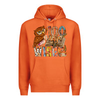 Carrot 100 days wiser Premium Hoodie - RacoonDesign