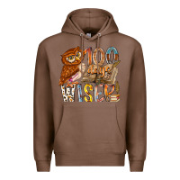 Chestnut 100 days wiser Premium Hoodie - RacoonDesign