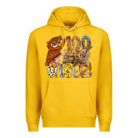Lemon 100 days wiser Premium Hoodie - RacoonDesign
