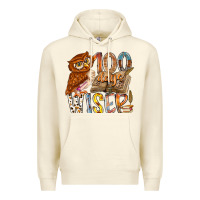 Sandshell 100 days wiser Premium Hoodie - RacoonDesign