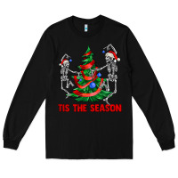 Black tis the season Long Sleeve Tee - AdoDesignShop