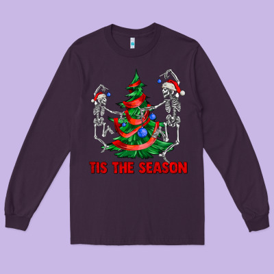 Tis The Season Long Sleeve Tee Designed By Adodesignshop