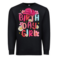 Black birthday girl Premium Sweatshirt - MaliasSmallBusiness