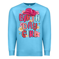Ocean Blue birthday girl Premium Sweatshirt - MaliasSmallBusiness