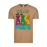 Vintage Coffee Chillin with my peeps Ester Day Vintage Tee - Neo Western