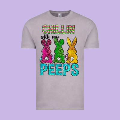 Chillin With My Peeps Ester Day Vintage Tee Designed By Neo Western