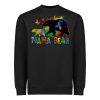Black mama bear autism Heavyweight Sweatshirt - Zillion Design Studio