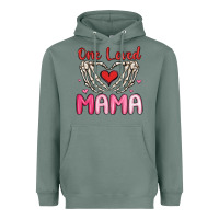 Sage one loved mama Heavyweight Hoodie - MaliasSmallBusiness