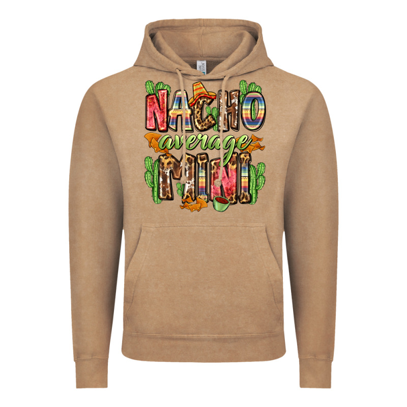 Nacho Average Mini Vintage Hoodie by Zillion Design Studio | Teevron