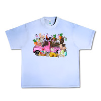 Grape Ice easter day farm animals truck Urban Heavy Tee - RacoonDesign