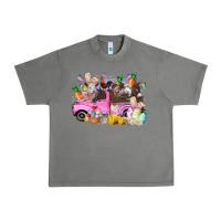 Tornado easter day farm animals truck Urban Heavy Tee - RacoonDesign