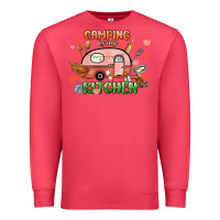Cardinal camping is my kitchen Premium Sweatshirt - NancyCooperArtShop