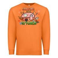 Carrot camping is my kitchen Premium Sweatshirt - NancyCooperArtShop