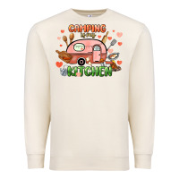 Sandshell camping is my kitchen Premium Sweatshirt - NancyCooperArtShop