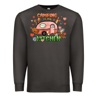 Smoke camping is my kitchen Premium Sweatshirt - NancyCooperArtShop