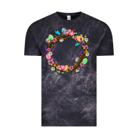 Cloud Black Crown of thorns Easter Day Vintage Tee - Neo Western