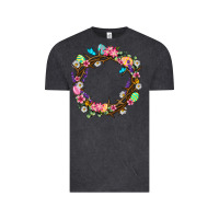 Vintage Black Crown of thorns Easter Day Vintage Tee - Neo Western