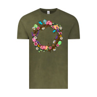 Crown Of Thorns Easter Day Vintage Tee | Teevron