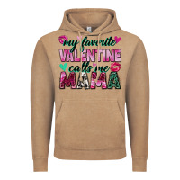 My Favorite Valentine Calls Me Mama Vintage Hoodie | Teevron