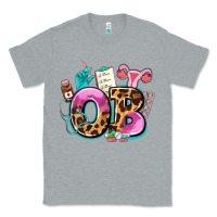 Heather Grey ob Classic Tee - AdoDesignShop