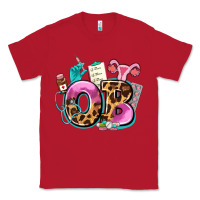 Red ob Classic Tee - AdoDesignShop