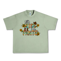 Oil Green little mıss sassy pants Urban Heavy Tee - CowhideDigitalArt