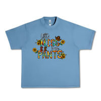 Pebble Blue little mıss sassy pants Urban Heavy Tee - CowhideDigitalArt