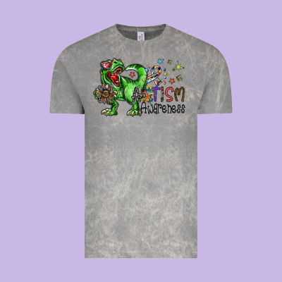 Autism Awareness Vintage Tee Designed By Sublimationcraftshop