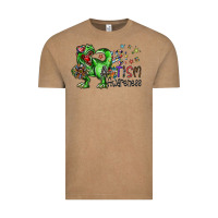 Vintage Coffee autism awareness Vintage Tee - SublimationCraftShop