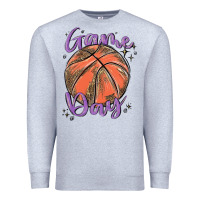Heather Grey game day Premium Sweatshirt - MaliasSmallBusiness