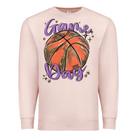 Pale Pink game day Premium Sweatshirt - MaliasSmallBusiness