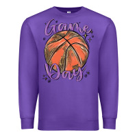 Purple game day Premium Sweatshirt - MaliasSmallBusiness
