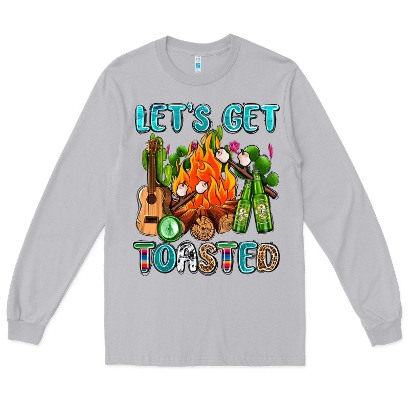Let's Get Toasted With Camp Fire Long Sleeve Tee by AdoDesignShop | Teevron