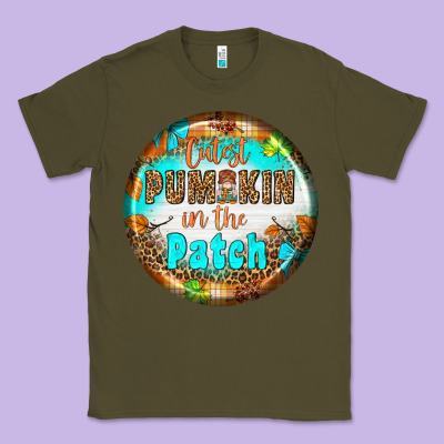 Cutest Pumpkin İn The Patch Classic Tee Designed By Bundleandbundleshop