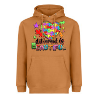 Different Is Beautiful Heavyweight Hoodie | Teevron