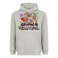 Moon Dust Different is beautiful Heavyweight Hoodie - NancyCooperArtShop