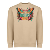 Mushroom mind your own motherhood Heavyweight Sweatshirt - Zillion Design Studio