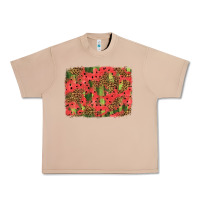 Watermelon Leopard Pattern Background Urban Heavy Tee | Teevron