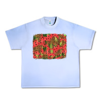 Grape Ice watermelon leopard pattern background Urban Heavy Tee - HRA Design Shop